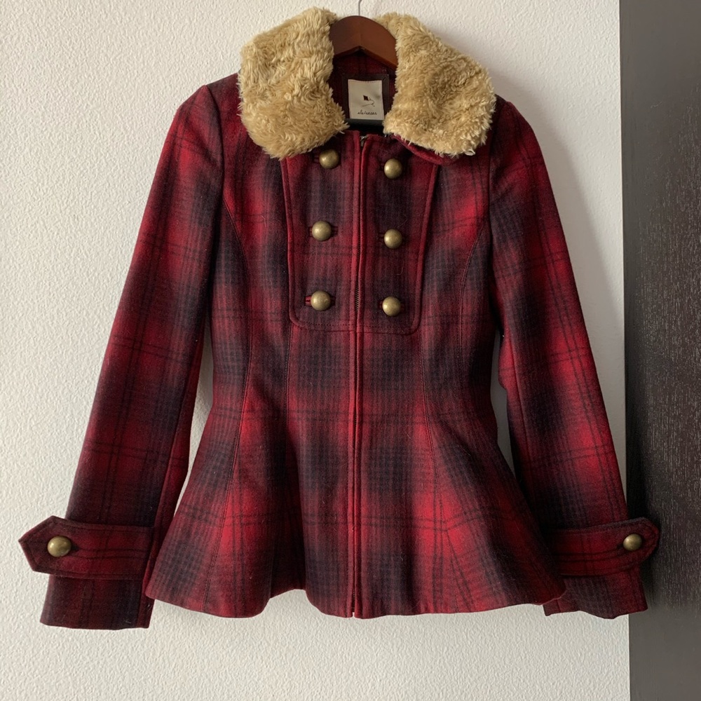 Anthropologie Wool Coat